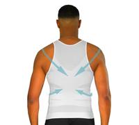 Curveless Débardeur Correcteur de Posture Homme | Anti Mal de Dos | Redresse Dos et Epaules |Compression | Maillot de Corps |