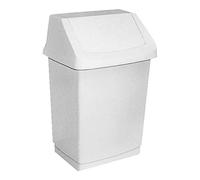 Curver 04044-026-65 Click-It Poubelle Plastique Blanc 32,5 x 26,5 x 50,5 cm