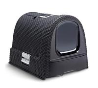 Curver – Maison de toilette 198846, plastique recyclé, anthracite