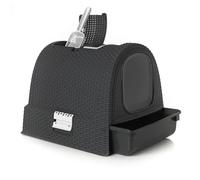 Curver 198846 Maison de Toilette, Plastique recyclé, Anthracite