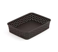 Curver Panière de bureau My Style A5 25,6 x 20 x 6 cm 2,5 L marron foncé 00096-210