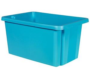 Curver 225414 Box Essentials 45 L Plastique Bleu 39 x 56 x 29 cm