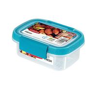 Curver 232586 Smart Fresh Gamelle Plastique Transparent/Bleu 12 x 9 x 6 cm