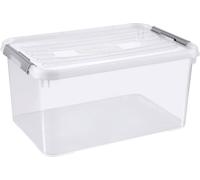 Curver 243819 Bac en plastique HANDY+ fermé, empilable (l x H x P) 400 x 290 x 600 mm transparent 1 pc(s)