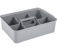 Curver 243837 Boîte de rangement HANDY (L x l x H) 366 x 263 x 104 mm argent 1 pc(s)