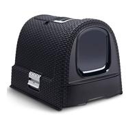Curver Bac à litière pour chats 51x38,5x39,5 cm Anthracite