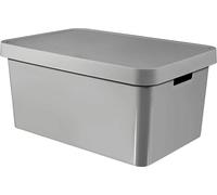 Curver Bac INFINITY 45L avec couvercle gris