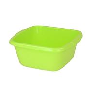 CURVER Bassine carrée en plastique 14 l 39 x 37 x 17 cm Vert citron