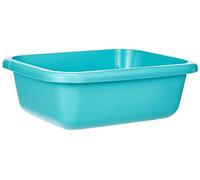 Curver Bassine rectangulaire 9L – Empilable, pratique – 38×30,4×13,1 cm – Bleu turquoise