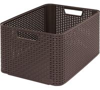 CURVER Boîte de rangement Rattan Style2 L - brun