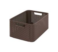 CURVER Boîte de rangement Rattan Style2 M - Marron 03615-210