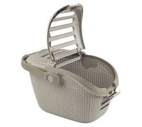 Curver Boîte De Transport Grise 51x38x33 Cm Pour Chiens Jusqu à 8 Kg