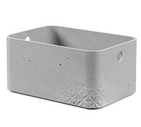 Curver | Boite effet beton S rectangulaire 4L 25x17x12 cm Gris