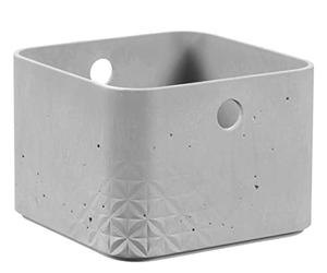 Curver | Boite effet Beton XS Cube 3L 17x17x12 cm Gris