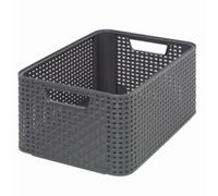 Curver Boîte de rangement Style M 38,6×17×28,7 cm anthracite 03615-308