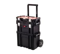 CURVER Boîtier Connect Rolling System noir/rouge