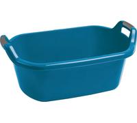 Panier à linge Curver - 55 L - Bleu - 75 x 50 x 33 cm - Résistant et Léger