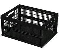 CURVER | Caisse pliante 34L, Noir, shopbox, 47,5x35x5,6 cm