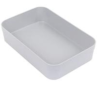 Curver Casier de rangement Infinity XL – 22,8 x 15,2 x 5,1 cm – Recyclé gris clair