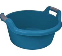 Curver Coffre 27L linge 53,5 x 51 x 20,5 cm Bol linge panier à linge linge buanderie Bleu