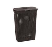 CURVER STYLE 40L Coffre a linge 44,8 x 61,5 x 26,5 cm, marron foncé 00709-210