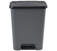 CURVER COMPATTA 50L Poubelle 49,6 x 29,4 x 62 cm gris 17210793