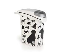 Curver Conteneur à Croquettes Empilable Silhouette pour Chien 10 kg