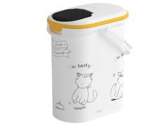 CURVER Conteneur a croquettes pour chat 4 kg - 10L - Le diner et servi