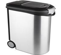 CURVER Conteneur a croquettes pour chien 12 kg 35L Aspect métal