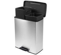 Curver Deco bin slim 254619 Poubelle 52 l (l x H x P) 486 x 615 x 284 mm