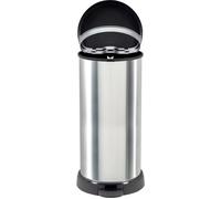 Curver E-COM - DECO 181125 Poubelle acier inoxydable argent/acier inoxydable mécanisme à pédale 1 pc(s)