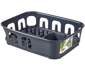 CURVER ESSENTIALS Egouttoir rectangulaire 10,9 x 29 x 39,1 cm anthracite 00743-308