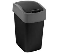Curver Flip 10 L Rectangulaire Plastique Noir, Gris