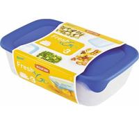 Curver fresh&go set 2l+1l+0,5l /blue/ transparent