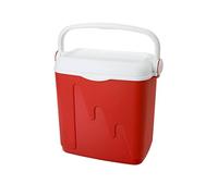 Curver Glacière Portable avec poignée, idéale pour Camping, Plage, Pique-Nique, capacité 20 L, Couleur Rouge