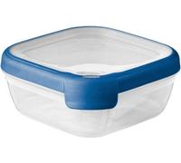 CURVER GRAND CHEF ECO LINE Récipient alimentaire carré 0,75 L / transparent / bleu