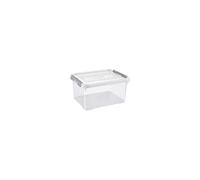 CURVER HANDY PLUS 15L CLIPS GRIS, Rangement, Transparent, 40 x 29 x 20 cm
