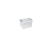 CURVER HANDY PLUS 20L CLIPS GRIS, Rangement, Transparent, 40 x 29 x 26 cm