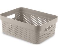 CURVER INFINITY 11L Bac de rangement 36 x 27 x 14 cm, beige 04750-X67