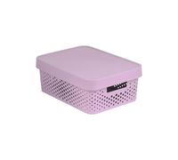 Curver Infinity Dots 11L boîte avec couvercle rose