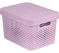 Curver Infinity Dots 17L boîte avec couvercle rose