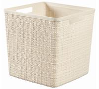 CURVER Panière Jute Cube 17 L – Beige