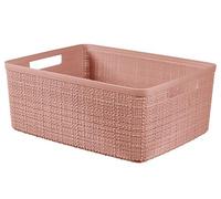 CURVER Jute Box De Rangement Rose Dawn M 12L 36 X28.2X14.5Cm