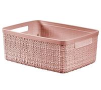 CURVER Jute Box De Rangement Rose Dawn Small 5L 26,5X20Xh10,5Cm