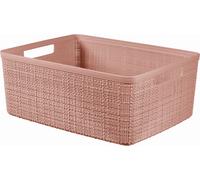 CURVER Jute Box De Rangement Rose Dawn M 12L 36 X28.2X14.5Cm