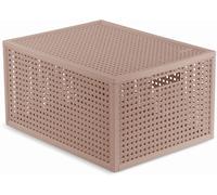 CURVER KAYA M 20L Boîte de rangement 37,6 × 30 × 20,7 cm, rose poudré 17213763