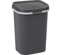 Curver Mistral Flat Waste Bin 25L Anthracite