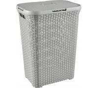 CURVER STYLE 60L Coffre a linge 44,8 x 61,5 x 34,1 cm, gris clair 00707-099