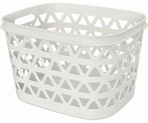 CURVER OCEANA 30L Panier a linge propre 42,6 × 34,6 × 27,1 cm, beige 00552-885