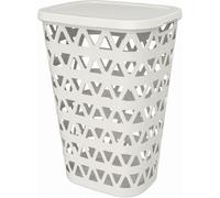 CURVER OCEANA 55L Panier a linge 42,6 × 34,5 × 60,1 cm, beige 00520-885